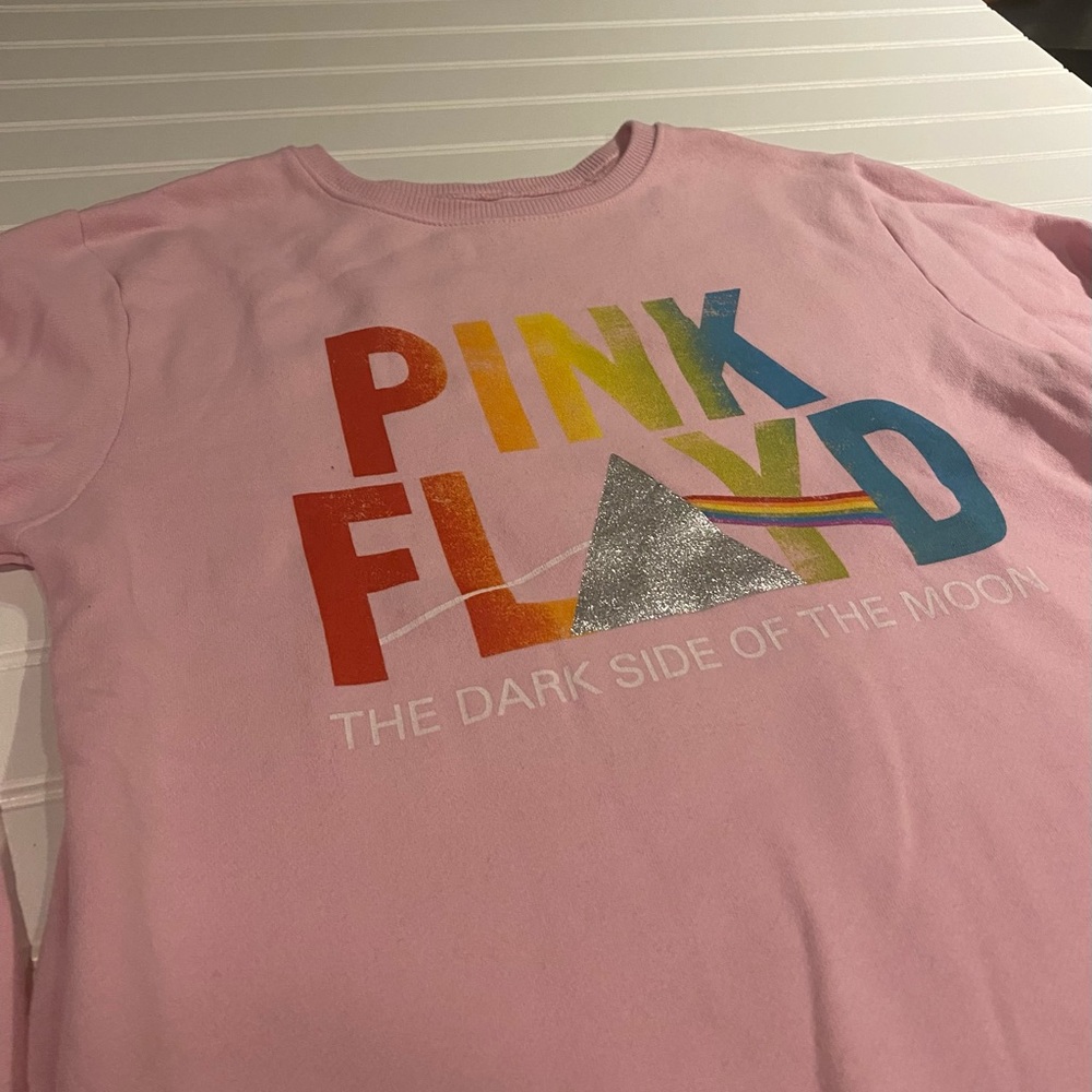 Pink Floyd Sweatshirt Girls Size XL Vintage Style Lounge